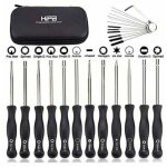 Ensemble de 12 outils de r�glage de carburateur et tournevis de r�glage pour moteur � 2 temps, pour d�broussai ...