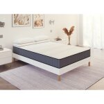 Deco in paris - ensemble 160x200 sommier tapissier + matelas en mousse 20 cm - Deco in paris - ensemble 160x200 sommier tapissier + matelas en mousse 20 cm -