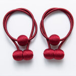 Ensemble de 2 attaches de rideau, attache de rideau magn�tique boucle de cravate de rideau tress�e magn�tique ...