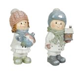 Fijalo - ensemble 2 figurines de couple en rsine