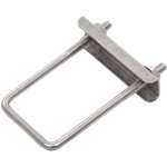 Ensemble de 25 connecteurs en u pour poteau de cl�ture 60x40 mm - vidaxl