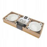 Ensemble de 3 bols de cuisson, ramequins allant au four Ensemble de 3 bols de cuisson, ramequins allant au four