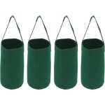 Ensemble de 4 pots de fleurs invers�s, sacs de culture de fraises de tomates de jardin suspendus, sacs ...