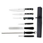 Ensemble de 7 couteaux professionnels avec étui - sabatier Ensemble de 7 couteaux professionnels avec étui - sabatier