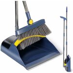 Ensemble balai et pelle, balayette et pelle � poussi�re avec long manche de 87cm, pour le nettoyage de ...