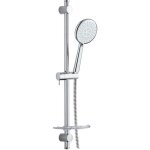 Valentin - ensemble barre de douche d. 25 mm l. 600 mm, 3 jets d. 120 mm avec porte savon Valentin - ensemble barre de douche d. 25 mm l. 600 mm, 3 jets d. 120 mm avec porte savon