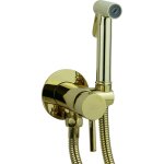 Paffoni ? ensemble de bidet encastrable dor� zdup110hg ? mitigeur et douche en laiton ? finition or honey ...