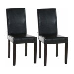 Ensemble de chaises de restauration 2 pcs en chaises en cuir écologique remplies de différentes couleurs ... Ensemble de chaises de restauration 2 pcs en chaises en cuir écologique remplies de différentes couleurs ...