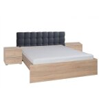 Ensemble pour chambre à coucher maxim. lit adulte deux places 160x200 cm + tiroir + sommier + deux chevets ... Ensemble pour chambre à coucher maxim. lit adulte deux places 160x200 cm + tiroir + sommier + deux chevets ...