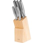 Ensemble de couteaux de cuisine teesa balanced 5 en 1 en acier inoxydable