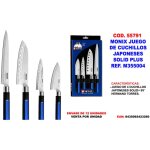Ensemble de couteaux japonais monix solid plus m355004