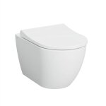 Vitra - wc sans bride s60, fixations invisibles + abattant softclose, blanc (7510 - 003 - 6288)