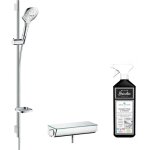 Hansgrohe - ensemble douche raindance select e 120 3 jets + mitigeur thermostatique ecostat select + ...