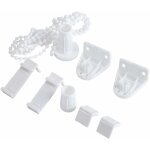 Ensemble embrayage chane de store enrouleur perle ajustable pour store rideau voilage tube 17mm kit ...
