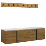 Mobilier1 - meuble d'entre hartford 276, faux cuir soft 017, 0x0x0cm, faux cuir, stratifi,  poser, ...