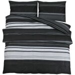 Ensemble de housse de couette noir et blanc 200x200 coton Ensemble de housse de couette noir et blanc 200x200 coton