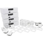 Ensemble d'interrupteurs et de prises mcpower flair, megaset, 100 pi�ces, blanc