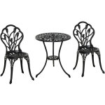 Ensemble de jardin baroque mercredi noir Ensemble de jardin baroque mercredi noir