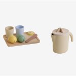 Sklum - ensemble de limonade en bois pour enfants drewy couleur pastel
