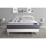 Ensemble matelas sommier actimemo plus 140 x 200 cm 2 oreillers et couette mémoire de forme - couleur ... Ensemble matelas sommier actimemo plus 140 x 200 cm 2 oreillers et couette mémoire de forme - couleur ...