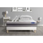 Actisom - ensemble matelas sommier actimemo relax 180 x 200 cm 2 oreillers et couette m�moire de forme ...