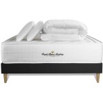 Royal palace bedding - ensemble matelas sommier buckingham 160 x 200 cm - couleur : noir avec 2 oreillers ... Royal palace bedding - ensemble matelas sommier buckingham 160 x 200 cm - couleur : noir avec 2 oreillers ...