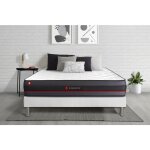 Somness - ensemble matelas sommier regen 140 x 200 cm - couleur : blanc