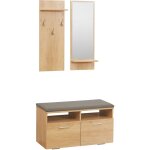 Ensemble de meuble d'entre - vestiaire d'entre 3 en 1 - miroir, porte - manteau, banc  chaussures ...