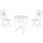 Ensemble de meubles de jardin romantique table de conception nostalgique et 2 chaises diff�rentes couleurs ...