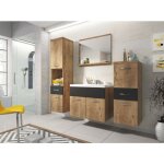 Bratex - ensemble de meubles de salle de bain alba, ensemble de meubles de salle de bain, lavabo inclus, ... Bratex - ensemble de meubles de salle de bain alba, ensemble de meubles de salle de bain, lavabo inclus, ...