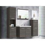 Deco in paris - ensemble meubles salle de bain design suspendu - weng alby