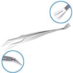 Ensemble de pinces � tiques animales, 6 pi�ces, noir