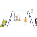 Ensemble de portique et balanoire support de nid d'oiseau extra - large forme a panier de basket pour ...