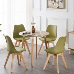 Ensemble de salle à manger rond halo lorenzo - une table à manger en bois de chêne et un ensemble de ... Ensemble de salle à manger rond halo lorenzo - une table à manger en bois de chêne et un ensemble de ...