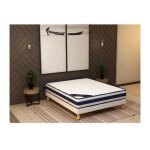 Ensemble sommier et matelas kbedding - 140x190 - memoire de forme - 22cm Ensemble sommier et matelas kbedding - 140x190 - memoire de forme - 22cm
