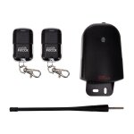 Unitronic ensemble de t�l�commandes sans fil � 2 canaux : 2 �metteurs & 1 r�cepteur, 433, 92 mhz, �conome ...