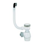 Wirquin pro ? ensemble de vidage d'�vier quick - clac avec bonde et trop - plein 300 mm ? d�bit 62, 4 ...