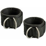 1 paire de sangles de cheville pour les rebonds de machine  cble - noir + argent, les entranements ...