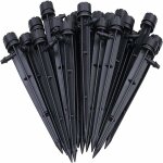 Dpzo - 100pcs goutteur irrigation r�glable de tuyau syst�me d'arrosage automatique goutte � goutte micro ...