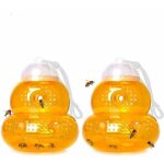 Ensoleille - lot de 2 frelons pièges à guêpes, yellow jackets répulsif à guêpes, piège à frelons, pièges ... Ensoleille - lot de 2 frelons pièges à guêpes, yellow jackets répulsif à guêpes, piège à frelons, pièges ...