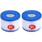 2 pi�ces de filtre de piscine gonflable intex s1 type adapt� pour 29001epurespa filtre pompe filtre spa ...