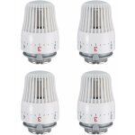 Lot de 4 ttes thermostatiques tte de vanne thermostatique de remplacement vanne de radiateur thermostatique ...