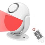 Alarme sans fil de capteur de mouvement avec sir�ne - batterie infrarouge / usb