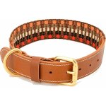 Ensoleille - collier pour chien en cuir avec collier en sangle  boucle ardillon en mtal idal pour ...