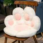 Coussin de griffe de chat, coussin de siège en peluche doux et mignon, tapis de sol chaud en forme de ... Coussin de griffe de chat, coussin de siège en peluche doux et mignon, tapis de sol chaud en forme de ...