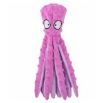 Jouets de poulpe grinçants pour chien, jouets en peluche sans rembourrage pour la dentition des chiots ... Jouets de poulpe grinçants pour chien, jouets en peluche sans rembourrage pour la dentition des chiots ...