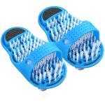 Magic foot scrubber feet cleaner laveuse brosse pour douche sol spas massage, chausson pour exfolier ...
