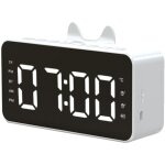 Q9 horloge bt horloge digital haut - parger reveil horloge led ecran fm radio prise en charge de la carte ...