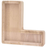 Ensoleille - r�servoir de stockage de lettres alphabet a - z, tirelire en bois tirelire tirelire creative ...