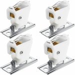 Serrure de cordon pour store romain 4 pièces pouvant contenir jusqu'à 3 cordons Serrure de cordon pour store romain 4 pièces pouvant contenir jusqu'à 3 cordons